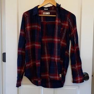 Hollister women’s boyfriend fit flannel